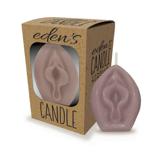 LITTLE GENIE - EDEN'S VAGINA CANDLE TAUPE