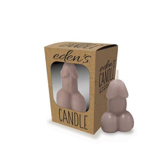 LITTLE GENIE - EDEN'S PENIS CANDLE TAUPE