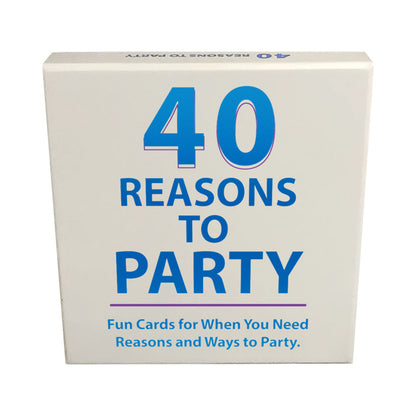 KHEPER GAMES - 40 REASONS TO PARTY CARDS