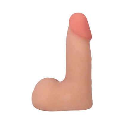 DOC JOHNSON - THE REALISTIC COCK 5 IN. ULTRASKYN VAC U LOCK DILDO WITH BALLS