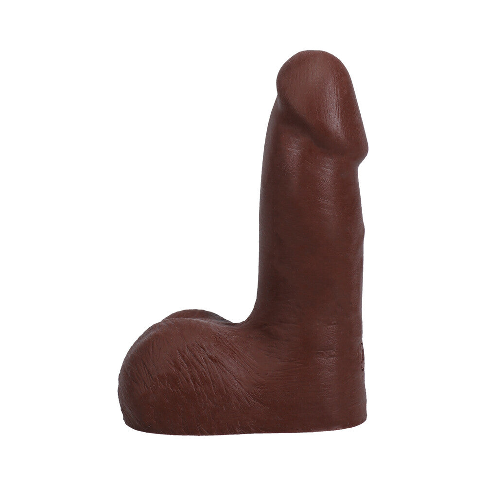 DOC JOHNSON - THE REALISTIC COCK 5 IN. ULTRASKYN VAC U LOCK DILDO WITH BALLS
