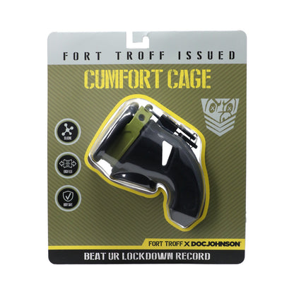 DOC JOHNSON - FORT TROFF CUMFORT CAGE BLACK
