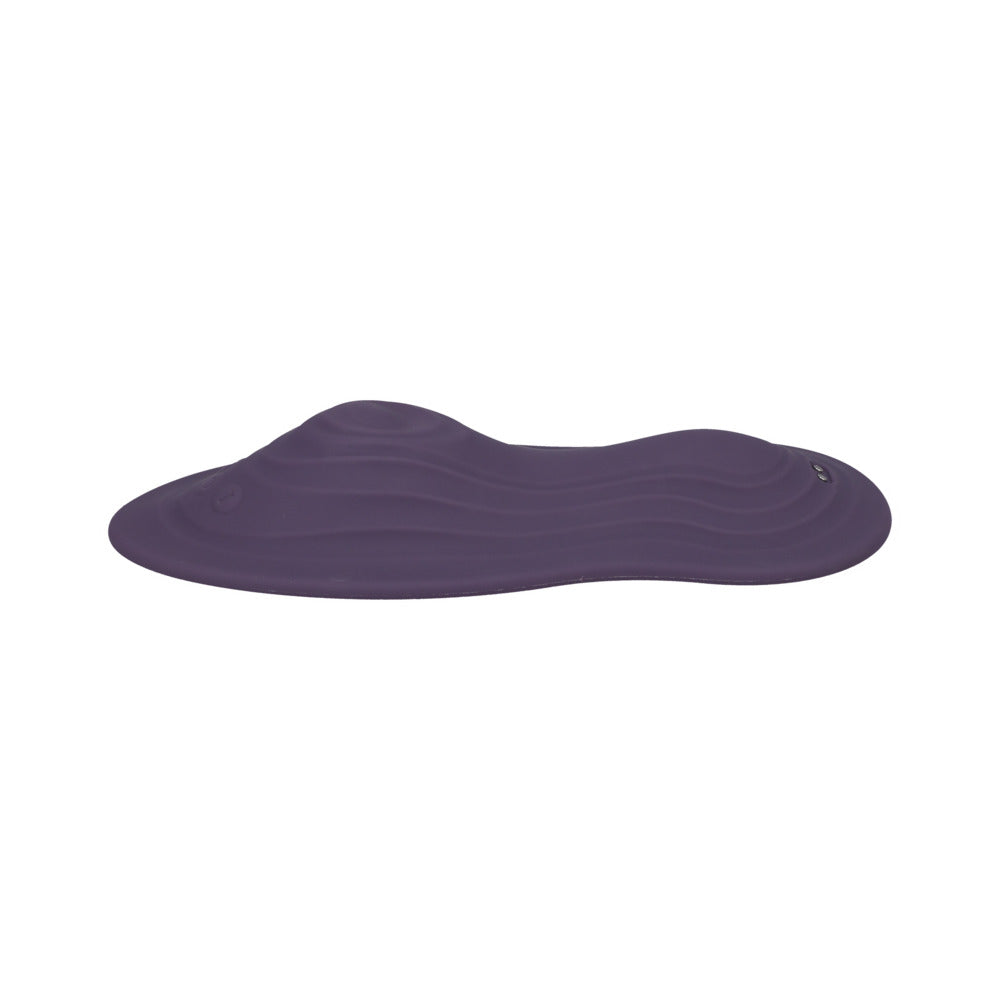 DOC JOHNSON - IRIDE PLEASURE SEAT THROB RECHARGEABLE WITH WIRELESS REMOTE DUSTY PURPLE
