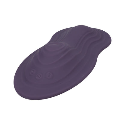 DOC JOHNSON - IRIDE PLEASURE SEAT THROB RECHARGEABLE WITH WIRELESS REMOTE DUSTY PURPLE