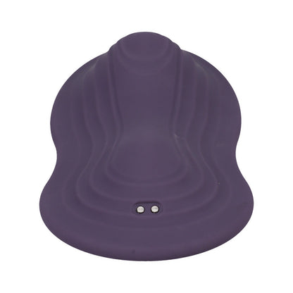 DOC JOHNSON - IRIDE PLEASURE SEAT THROB RECHARGEABLE WITH WIRELESS REMOTE DUSTY PURPLE