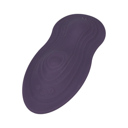 DOC JOHNSON - IRIDE PLEASURE SEAT THROB RECHARGEABLE WITH WIRELESS REMOTE DUSTY PURPLE