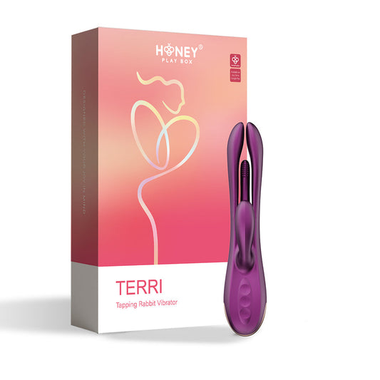 HONEY PLAY BOX - TERRI APP-CONTROLLED KINKY FINGER TAPPING RABBIT VIBRATOR