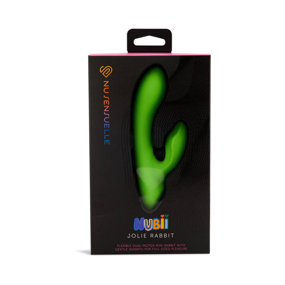 NU SENSUELLE - JOLIE NUBII MINI COELHO AQUECEDOR VERDE-LIMA