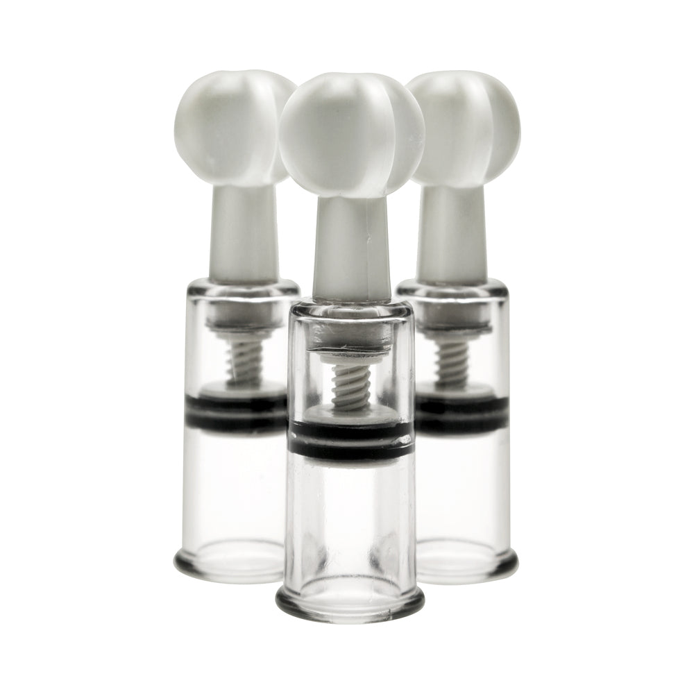XR BRANDS - SIZE MATTERS TWISTED TRIPLETS NIPPLE AND CLIT SUCKERS
