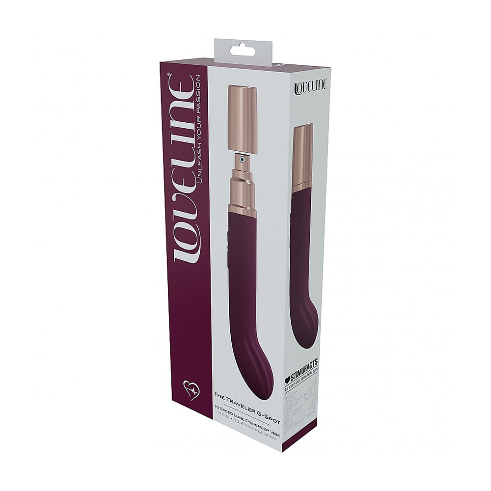SHOTS - LOVELINE TRAVELER G SPOT SILICONE RECHARGEABLE SPLASHPROOF
