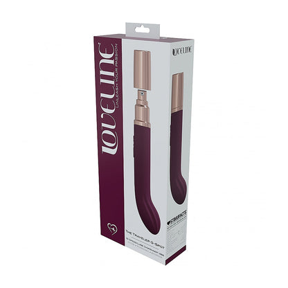 SHOTS - LOVELINE TRAVELER G SPOT SILICONE RECHARGEABLE SPLASHPROOF