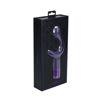 SHOTS - ROYAL GEMS MAJESTIC SILICONE RECHARGEABLE VIBRATOR PURPLE