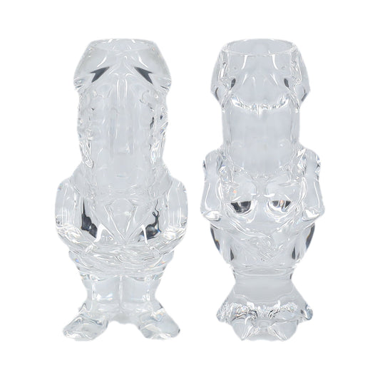SHOTS - THE DICKHEADS COUPLES TALL SHOT GLASS CLEAR
