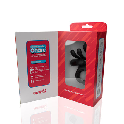 SCREAMING O - REMOTE CONTROLLED OHARE VIBRATING RING