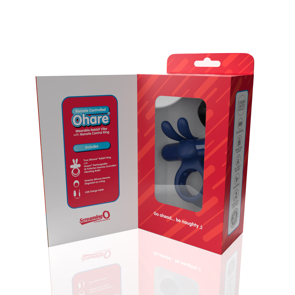 SCREAMING O - REMOTE CONTROLLED OHARE VIBRATING RING