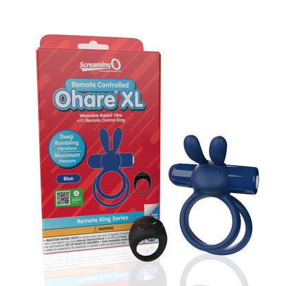 SCREAMING O - REMOTE CONTROLLED OHARE VIBRATING RING
