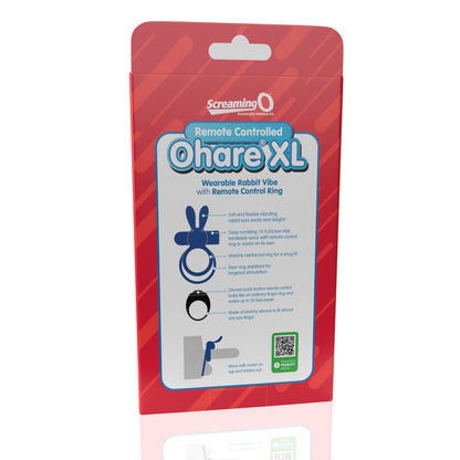 SCREAMING O - REMOTE CONTROLLED OHARE VIBRATING RING