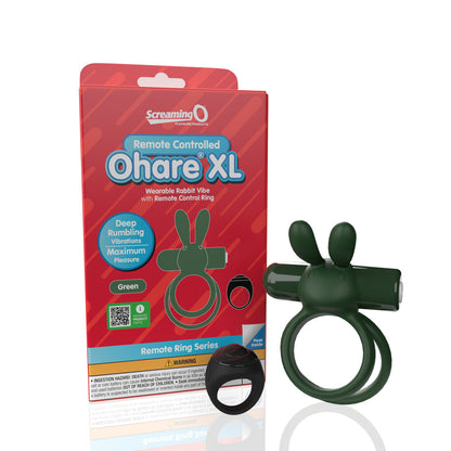 SCREAMING O - REMOTE CONTROLLED OHARE VIBRATING RING