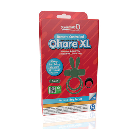 SCREAMING O - REMOTE CONTROLLED OHARE VIBRATING RING