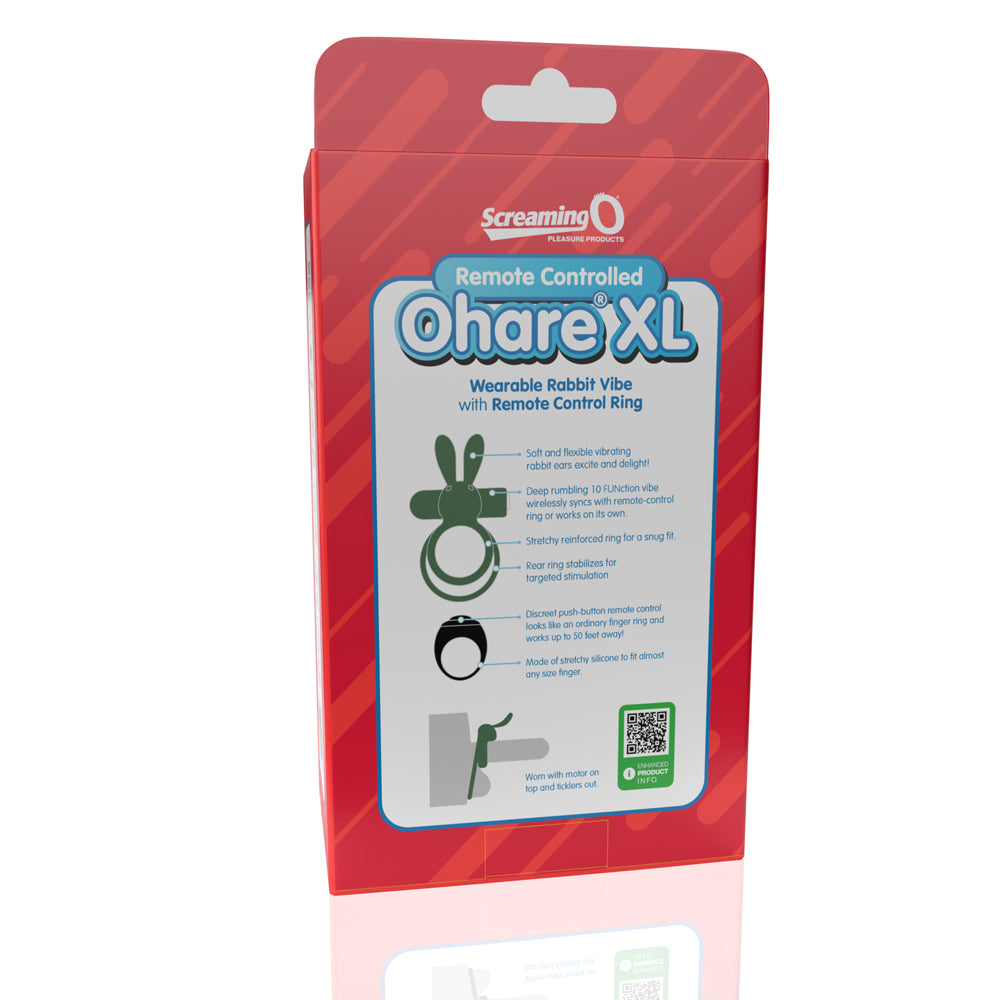 SCREAMING O - REMOTE CONTROLLED OHARE VIBRATING RING