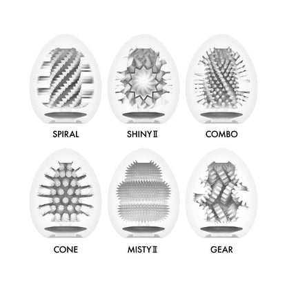 TENGA - EGG VARIETY PACK HARD BOILED II 6 PACK