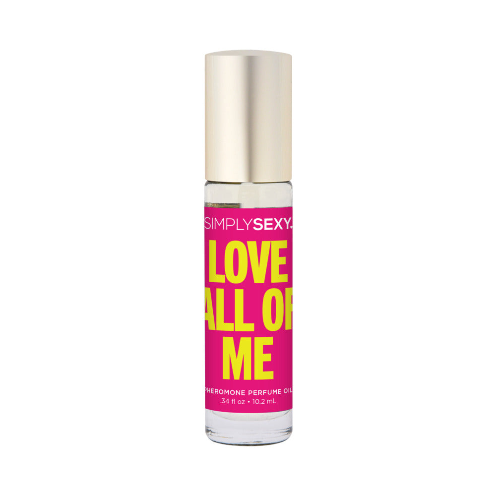 CLASSIC BRANDS - SIMPLY SEXY PHEROMONE PERFUME OIL ROLL-ON LOVE ALL OF ME 0.34OZ