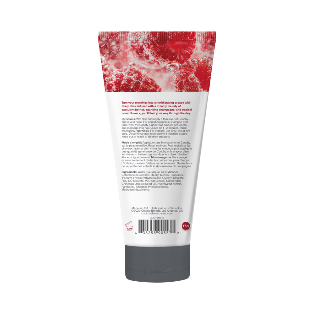 COOCHY - BERRY BLISS SHAVE CREAM 0.5 OZ.