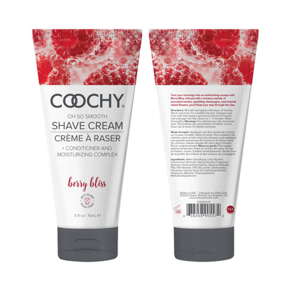 COOCHY - BERRY BLISS SHAVE CREAM 0.5 OZ.