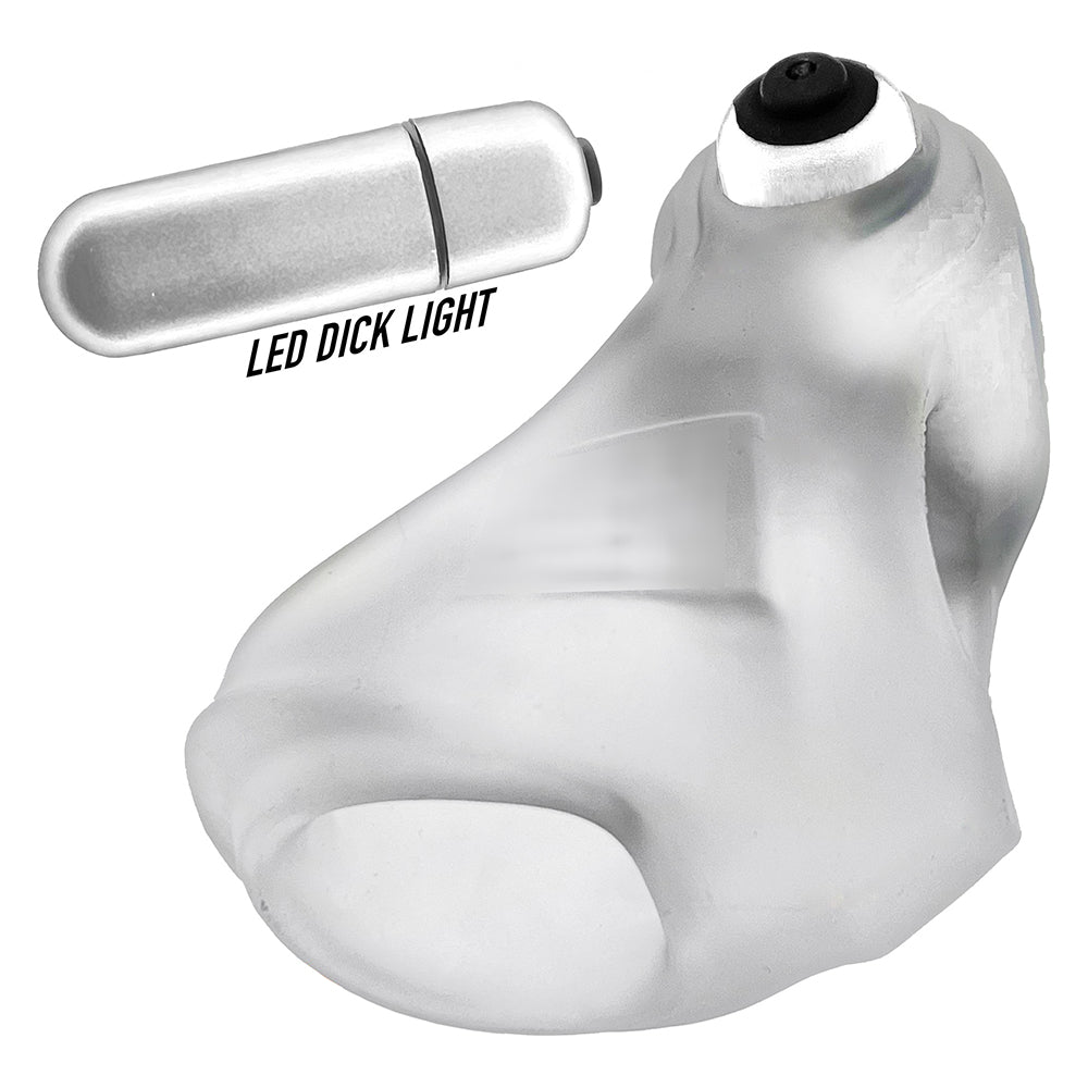 OXBALLS - GLOWSLING COCKSLING LED CLEAR ICE