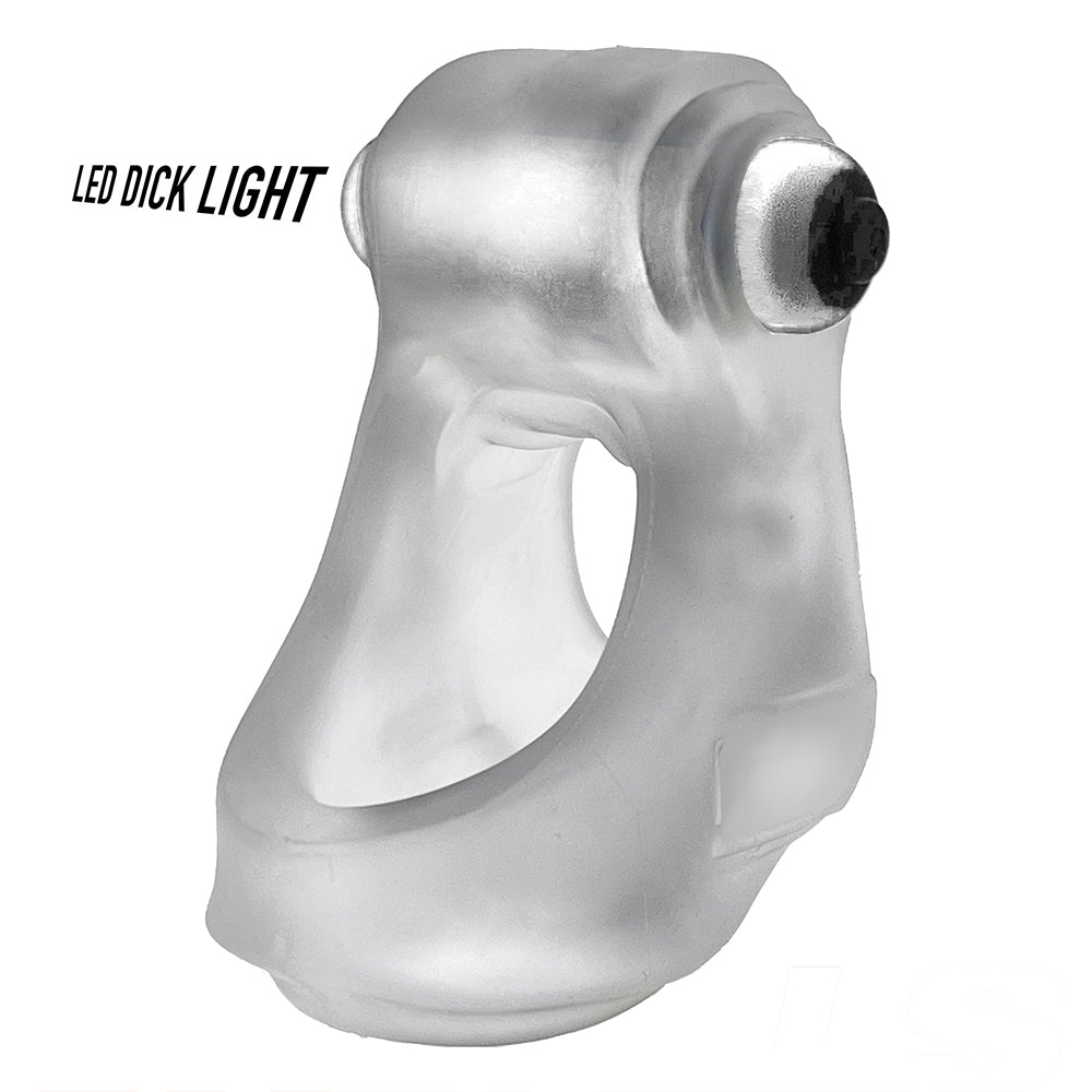 OXBALLS - GLOWSLING COCKSLING LED CLEAR ICE