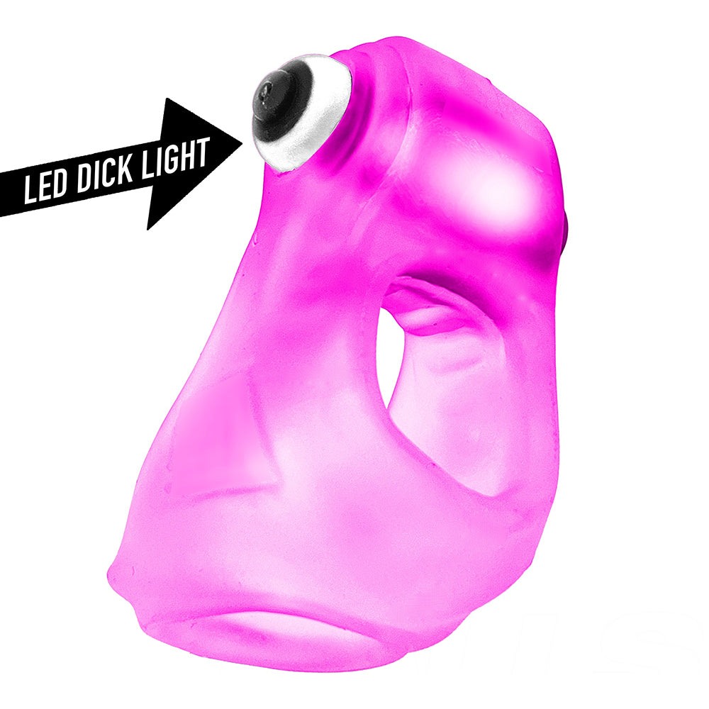 OXBALLS - GLOWSLING COCKSLING LED PINK ICE