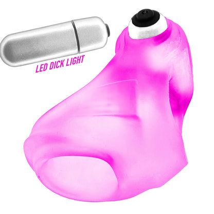 OXBALLS - GLOWSLING COCKSLING LED PINK ICE