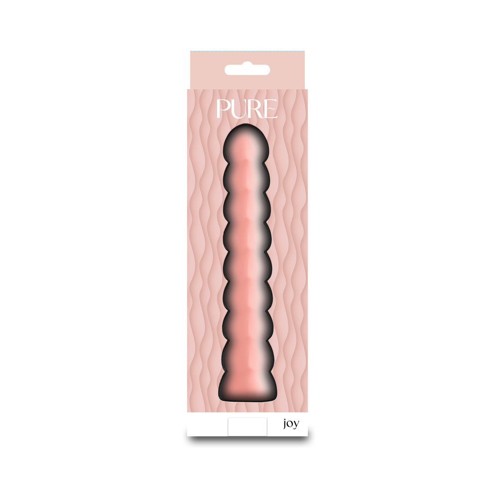 NS NOVELTIES - PURE JOY TEXTURED VIBE PEACH