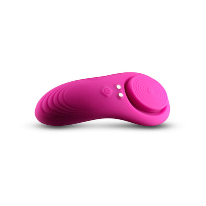 NS NOVELTIES - VIBRADOR DE CUECA TECHNO LUCY CONTROLADO POR APLICAÇÃO COM ÍMAN MAGENTA