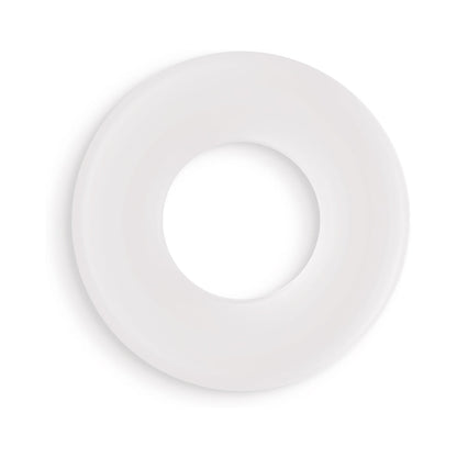 NS NOVELTIES - FIREFLY BUBBLE RING SMALL GLOW-IN-THE-DARK COCK RING WHITE
