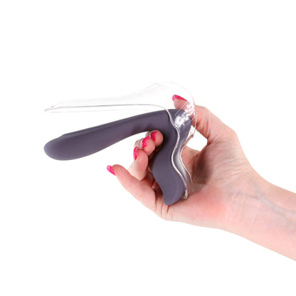 NS NOVELTIES - INYA GYNO VIBE SPECULUM WITH LED GRAY