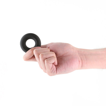 NS NOVELTIES - RENEGADE FIREMAN RING MEDIUM BLACK