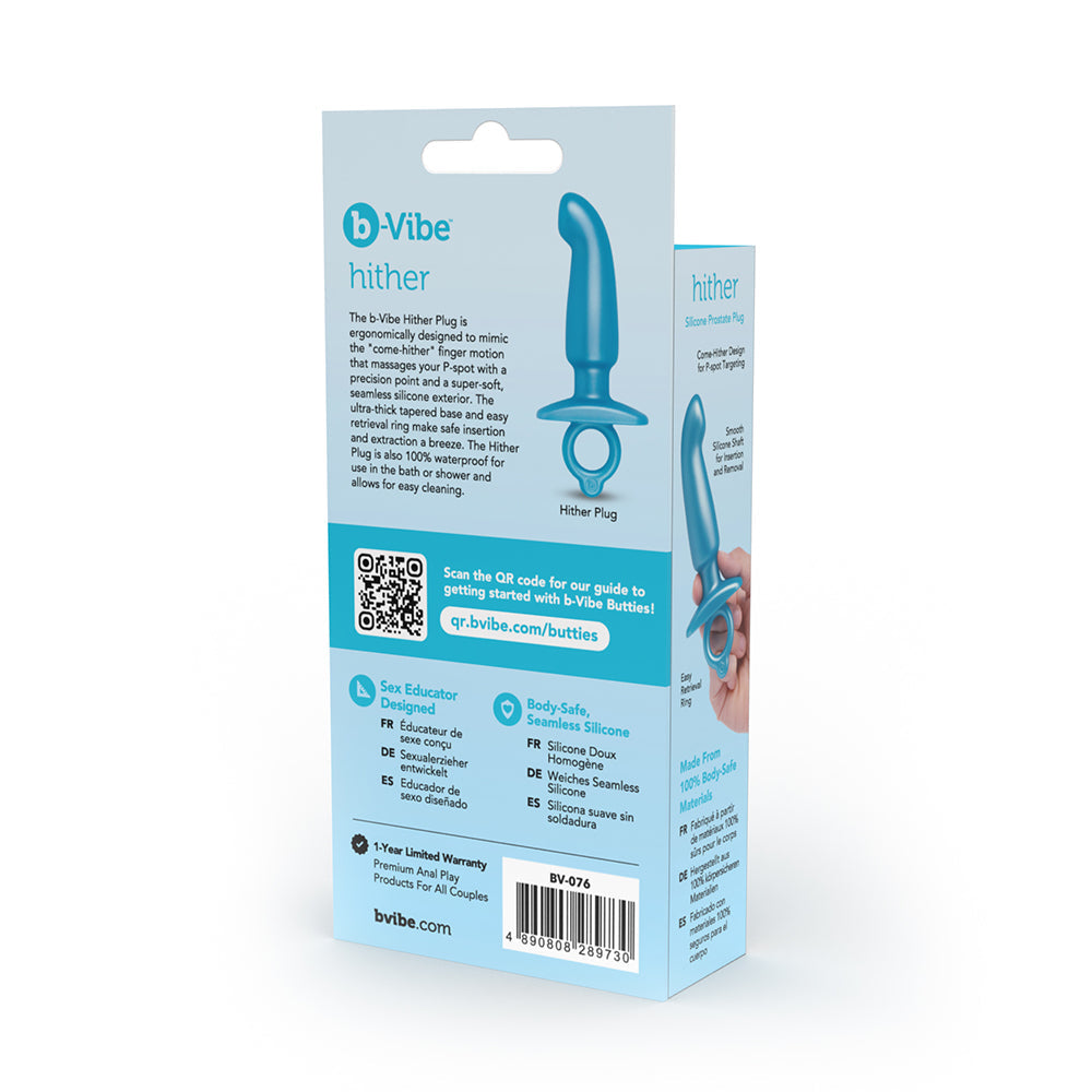 B-VIBE - BUTTIES HITHER SILICONE PROSTATE PLUG