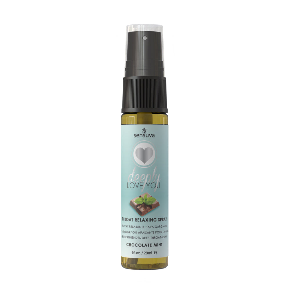 SENSUVA - DEEPLY LOVE YOU THROAT RELAXING SPRAY CHOCOLATE MINT 1 OZ.
