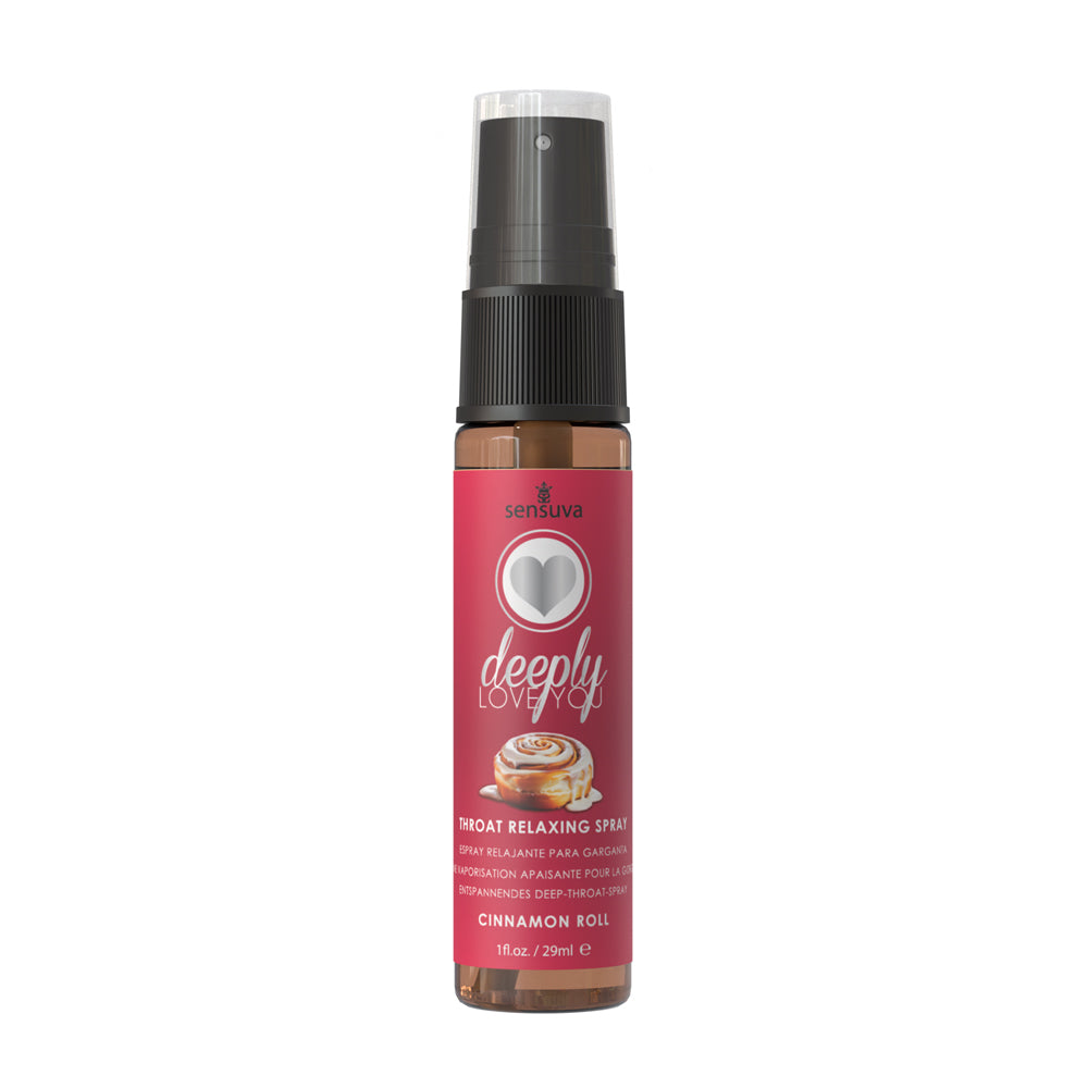 SENSUVA - DEEPLY LOVE YOU THROAT RELAXING SPRAY CINNAMON ROLL 1 OZ.