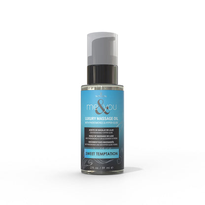 SENSUVA - ÓLEO DE MASSAGEM DE LUXO COM FEROMONAS ME & YOU SWEET TEMPTATION 59 ML