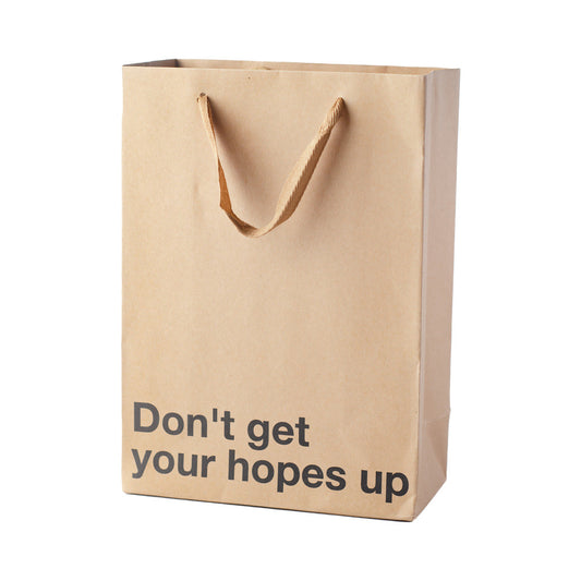 WOOD ROCKET - SNARKY GIFT BAGS DON'T GET YOUR HOPES UP 3PK