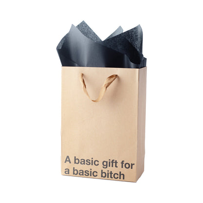 WOOD ROCKET - SNARKY GIFT BAGS A BASIC GIFT 3PK