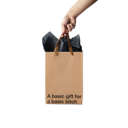 WOOD ROCKET - SNARKY GIFT BAGS A BASIC GIFT 3PK