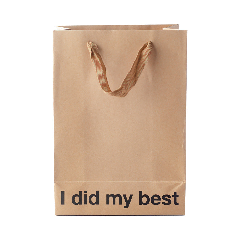 WOOD ROCKET - SNARKY GIFT BAGS I DID MY BEST 3PK