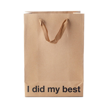 WOOD ROCKET - SNARKY GIFT BAGS I DID MY BEST 3PK