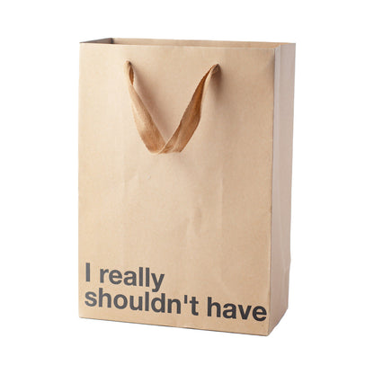 WOOD ROCKET - I REALLY SHOULDN'T HAVE SNARKY GIFT BAGS 3PK