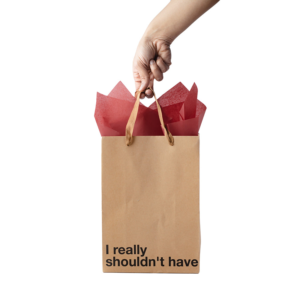 WOOD ROCKET - I REALLY SHOULDN'T HAVE SNARKY GIFT BAGS 3PK