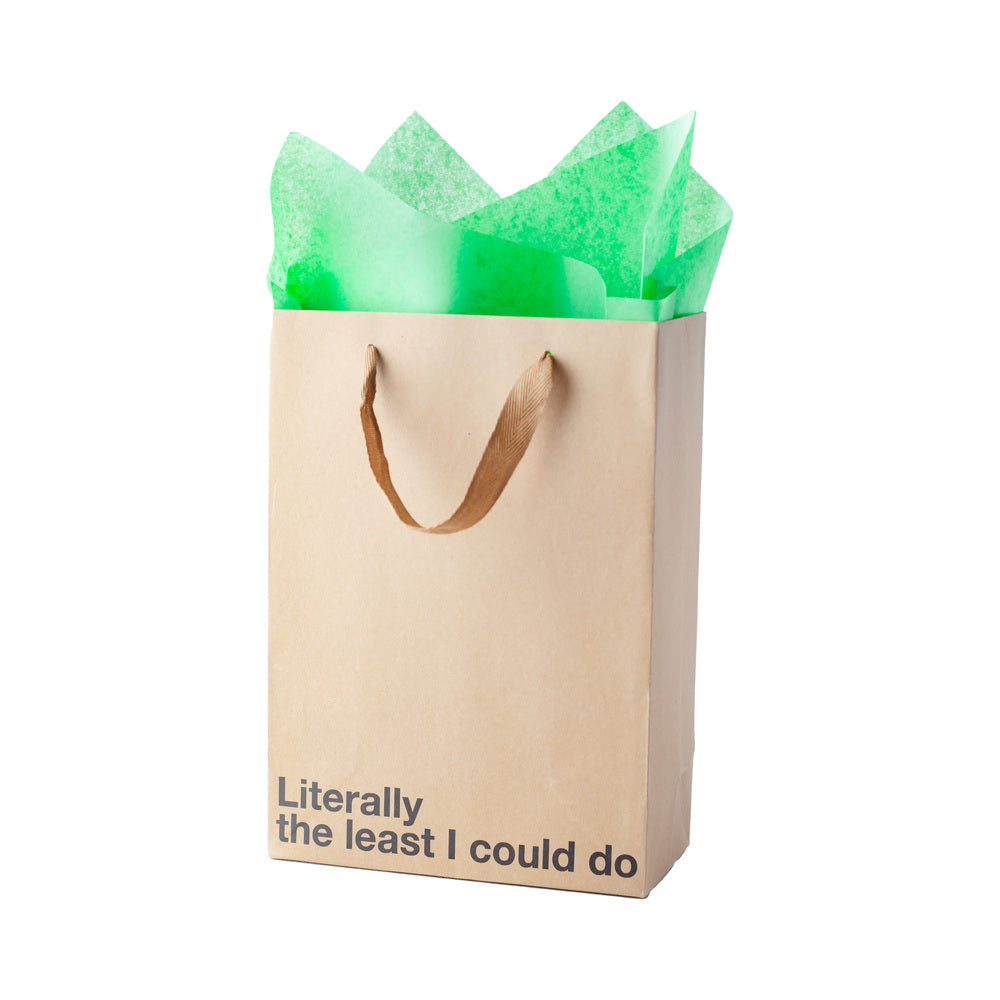 WOOD ROCKET - SNARKY GIFT BAGS LITERALLY THE LEAST 3PK