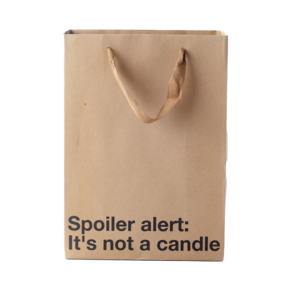 WOOD ROCKET - SNARKY GIFT BAGS NOT A CANDLE 3PK